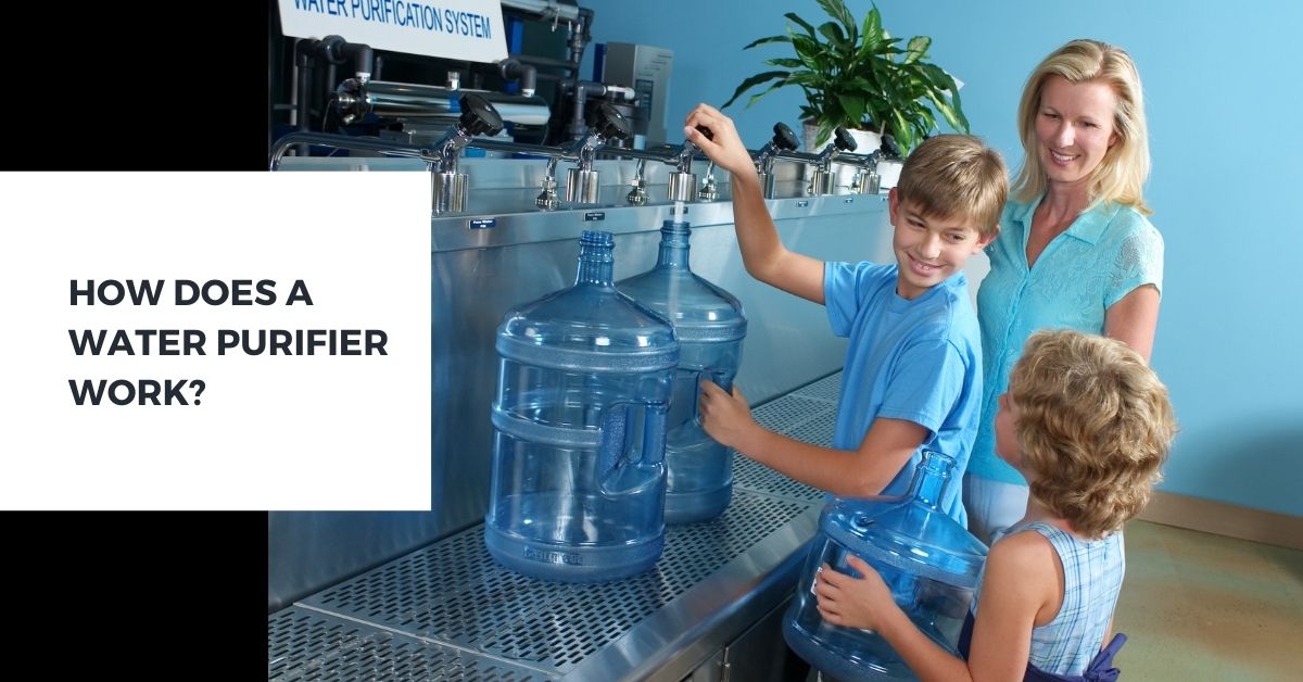 water purifier working process