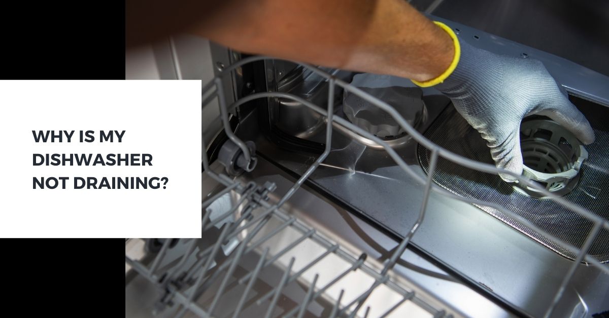 reasons of dishwasher not draining